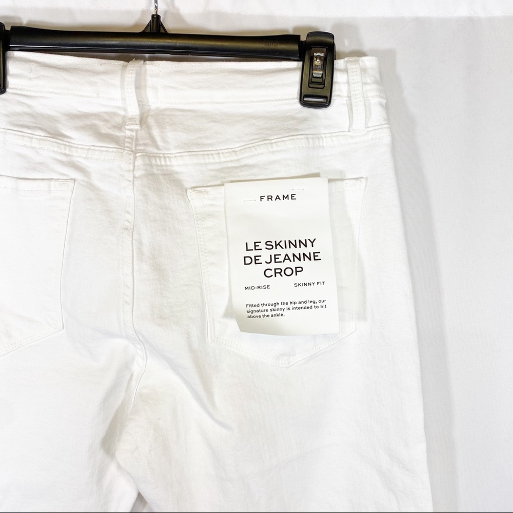 SALE🔥 frame le skinny de jeanne crop jeans - Picture 2 of 4